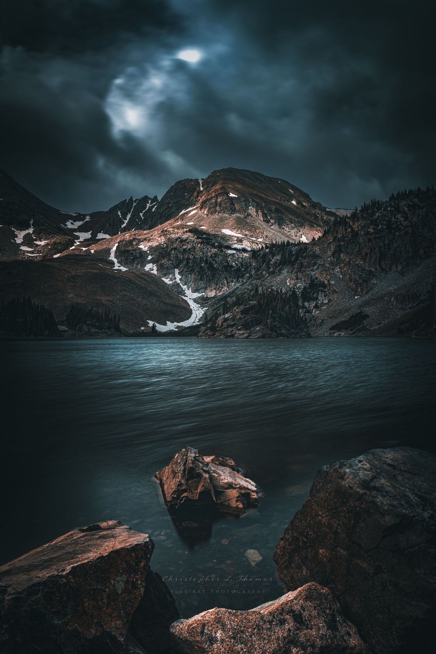 Rocky Mountain Moods - Lake Agnes - Northen Colorado