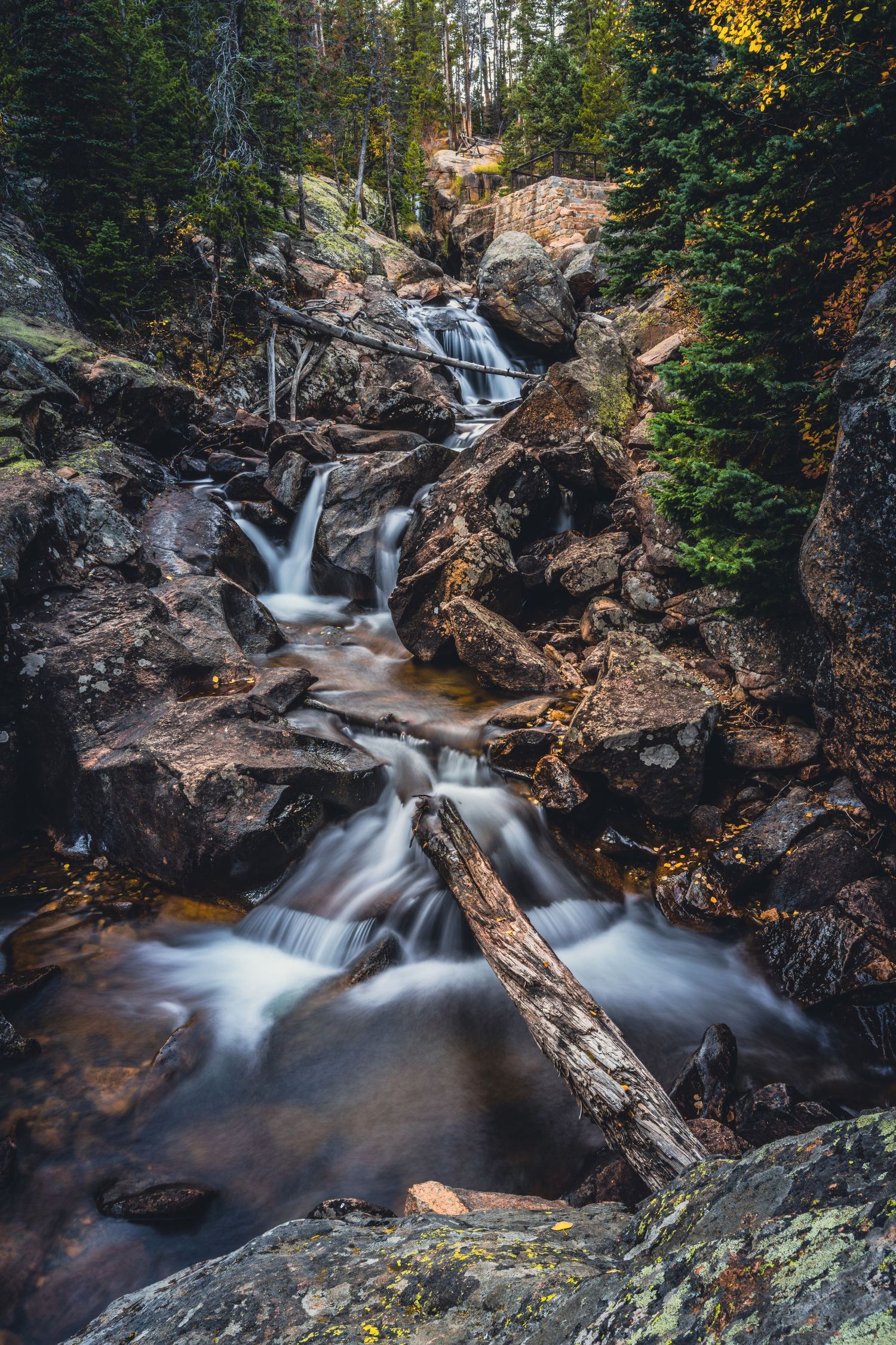 Middle Chasm Falls - Rocky Mountain National Park - Colorado