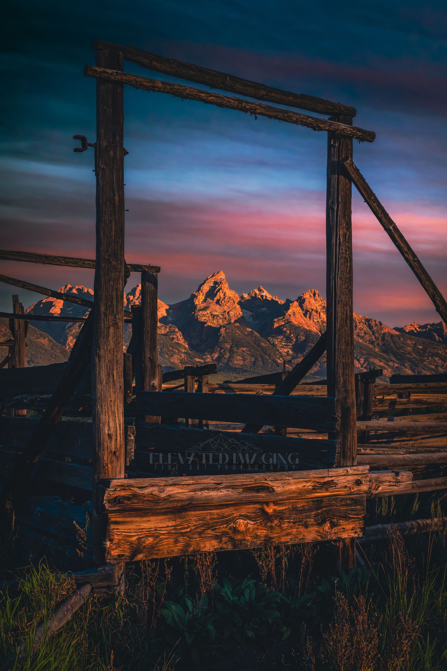 Grand teton national park landscape