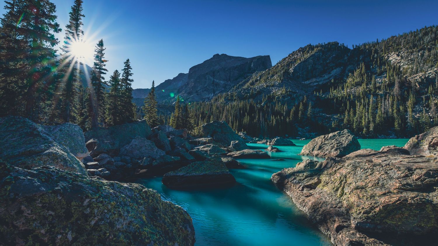 Lake Hiayaha - Rocky Mountain National Park - Colorado