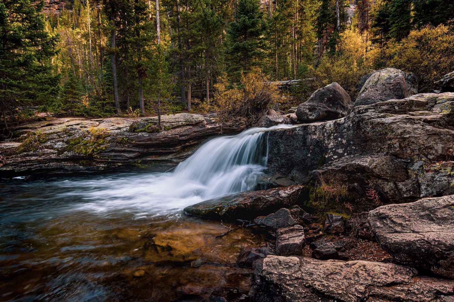 Copland Falls - Rocky Mountain National Park - Colorado