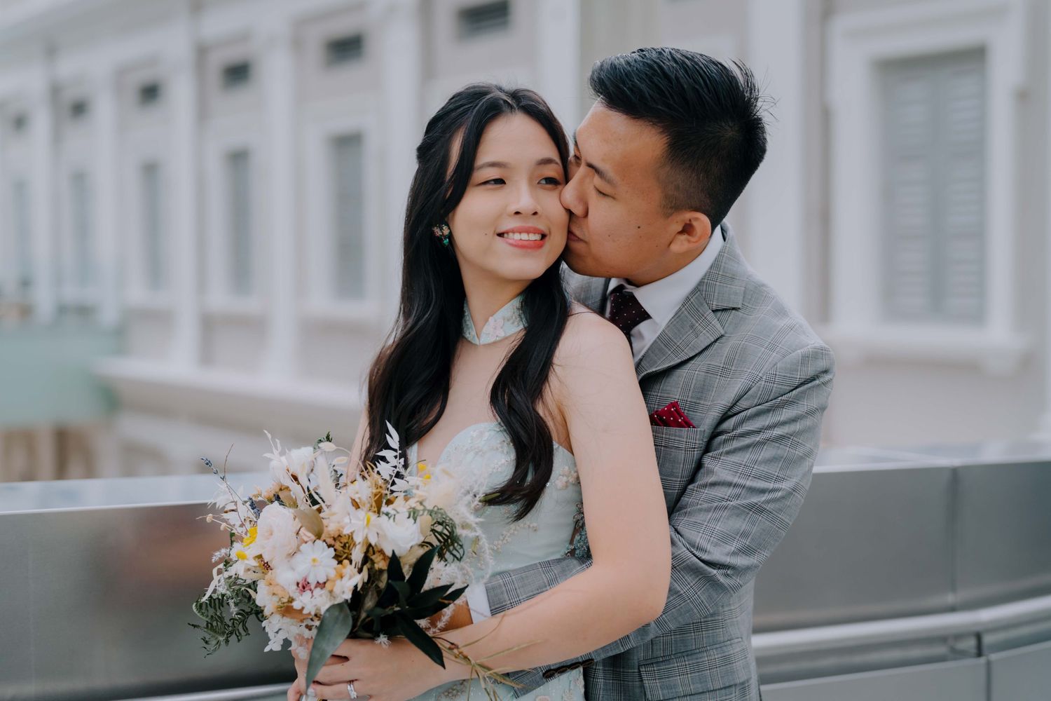 wedding at singapore national museum