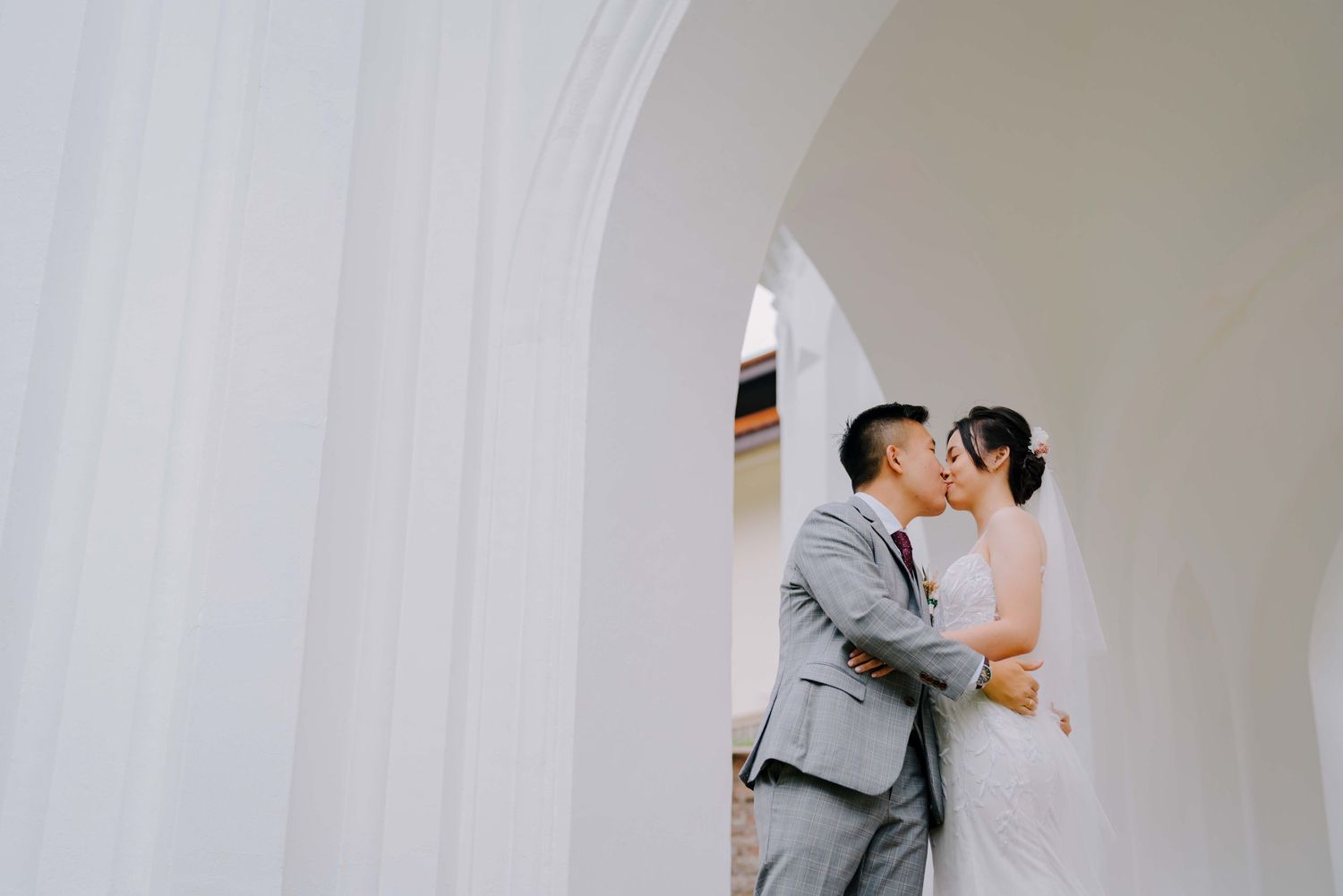 fort canning park engagement photography