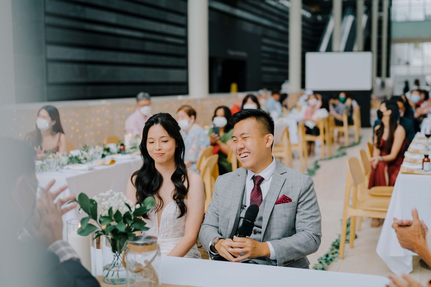 documentary-style wedding photographer at national museum singapore