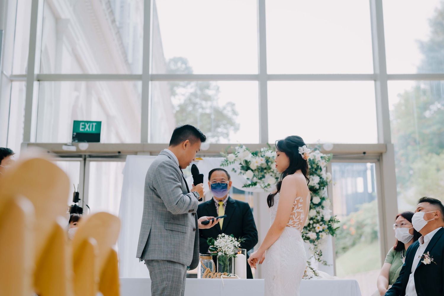 national museum singapore wedding photos