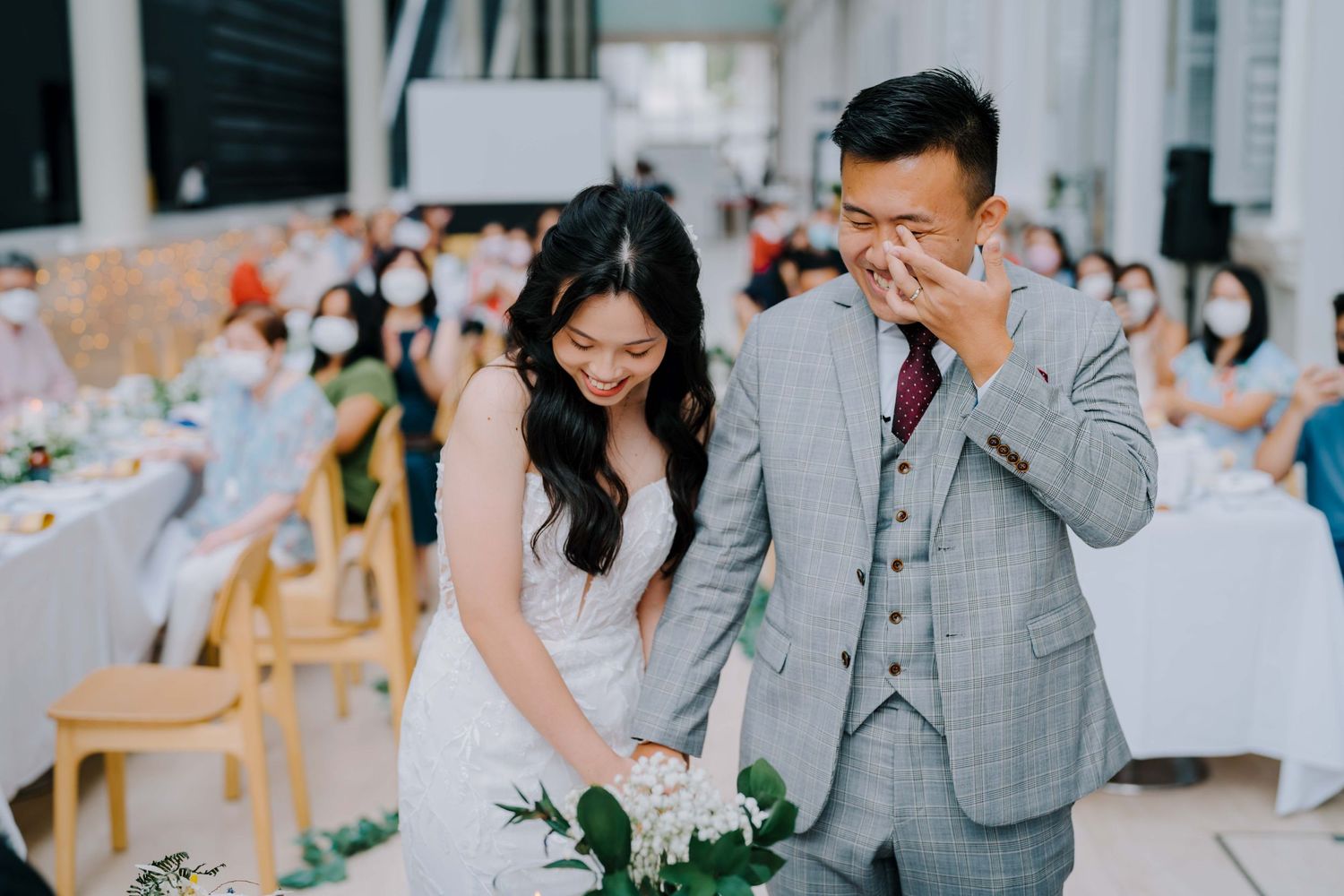 wedding at national museum singapore