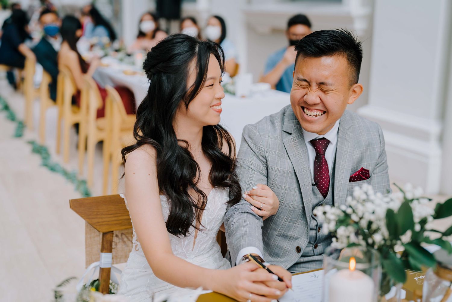 rom at national museum singapore wedding