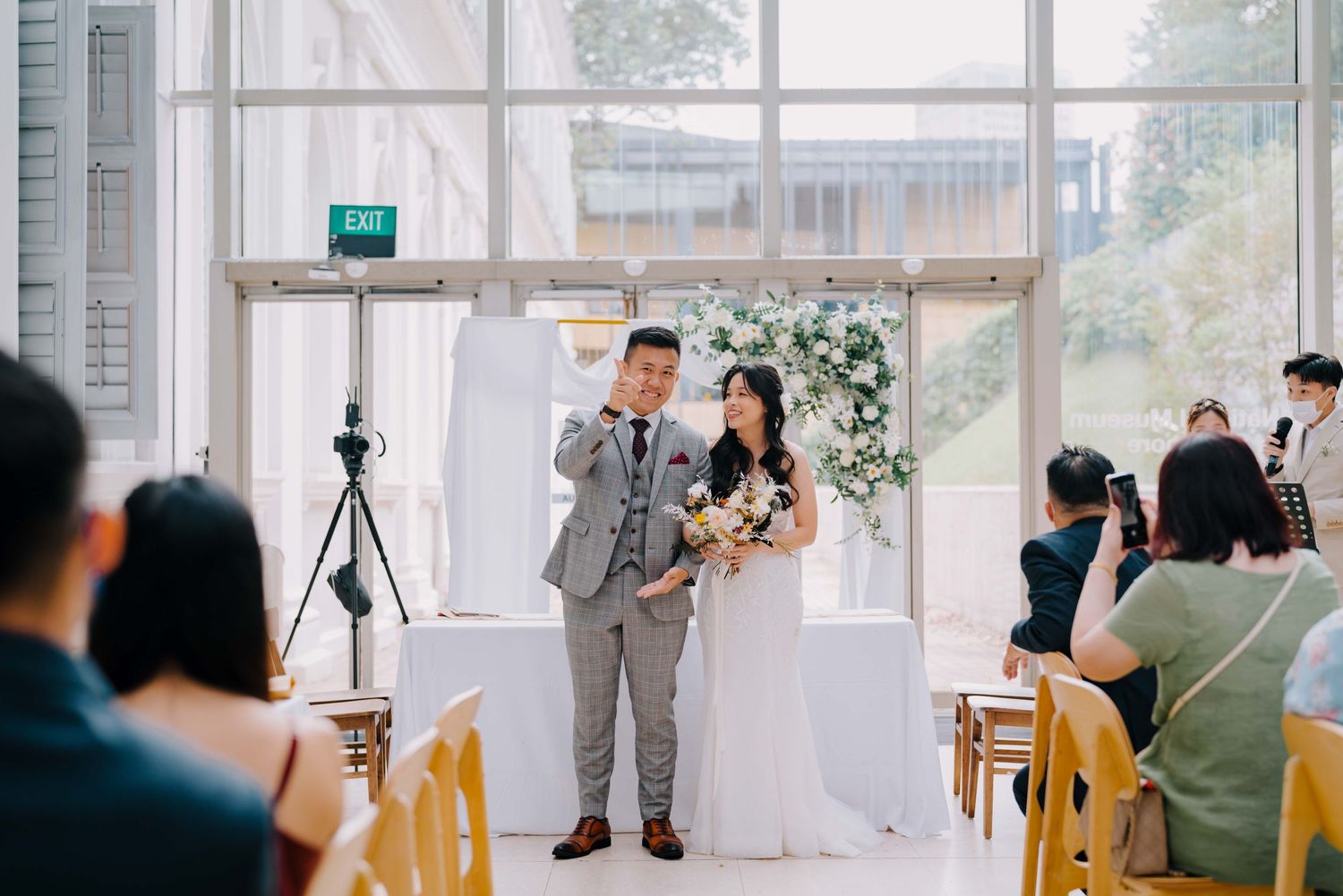 national museum singapore wedding photographer