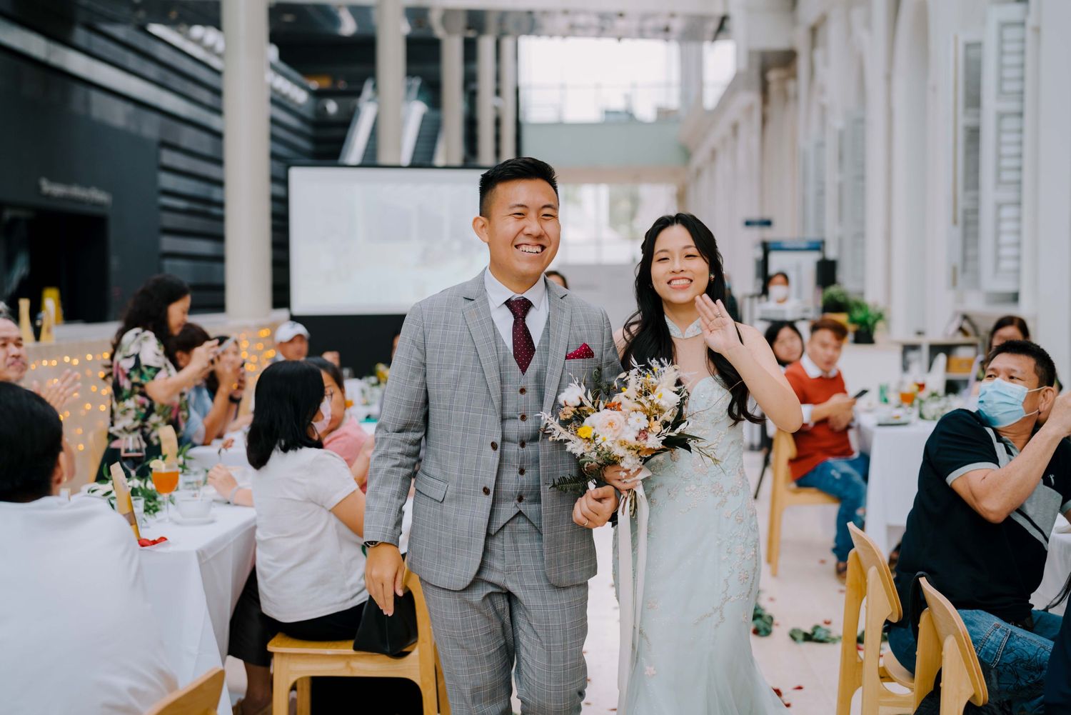 national museum of singapore wedding photographer