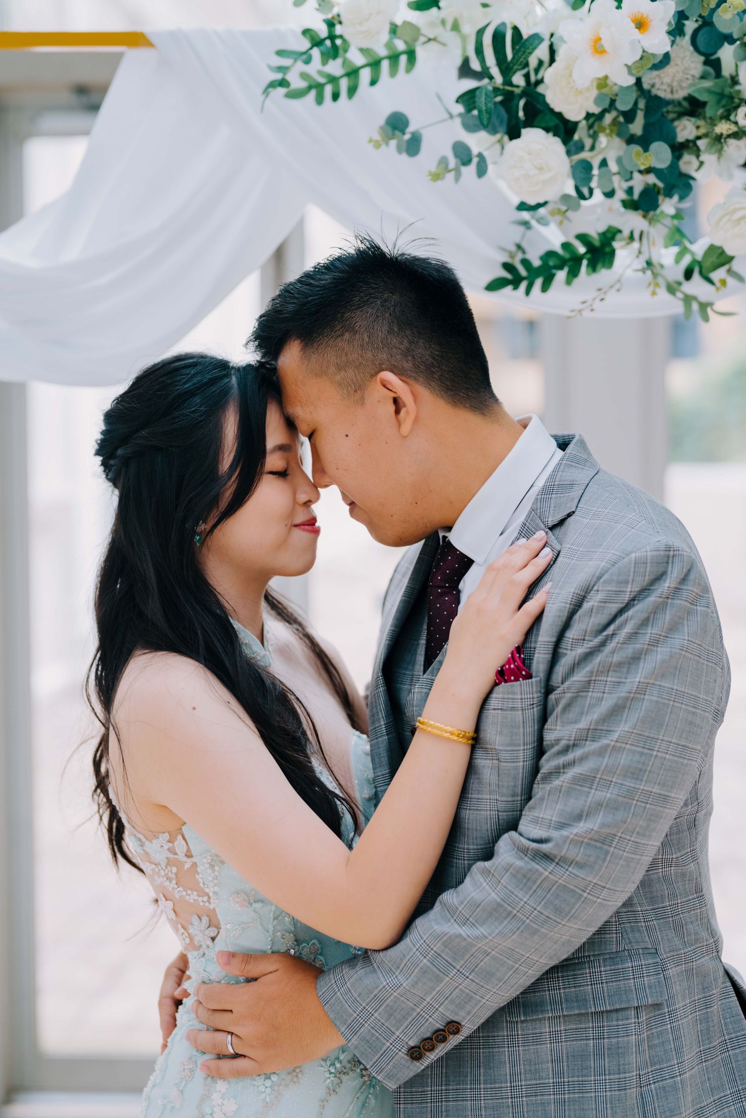 wedding at national museum of singapore
