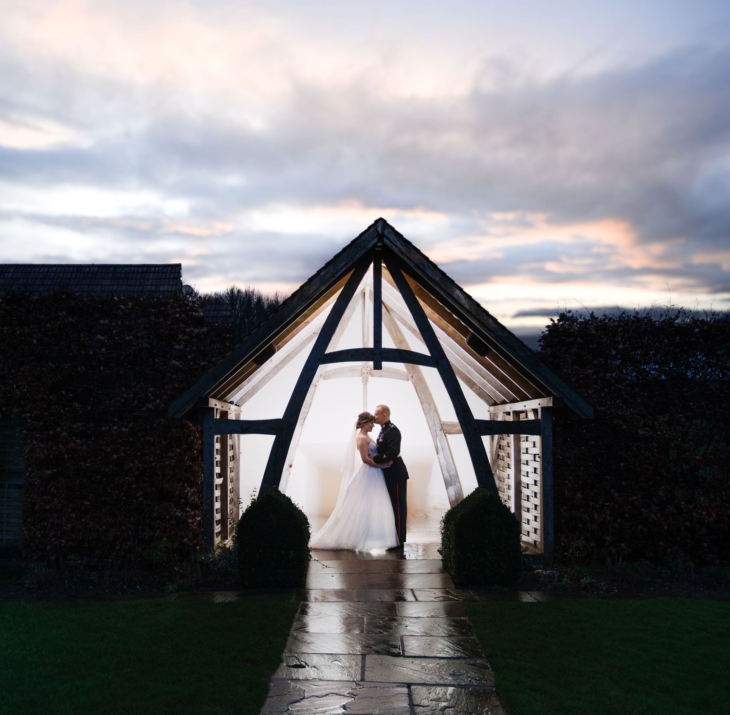 Kingscote Barn Wedding Photography