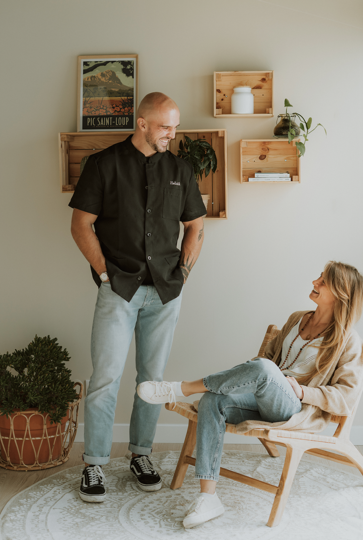 Shooting photo pour un kiné et une naturopathe