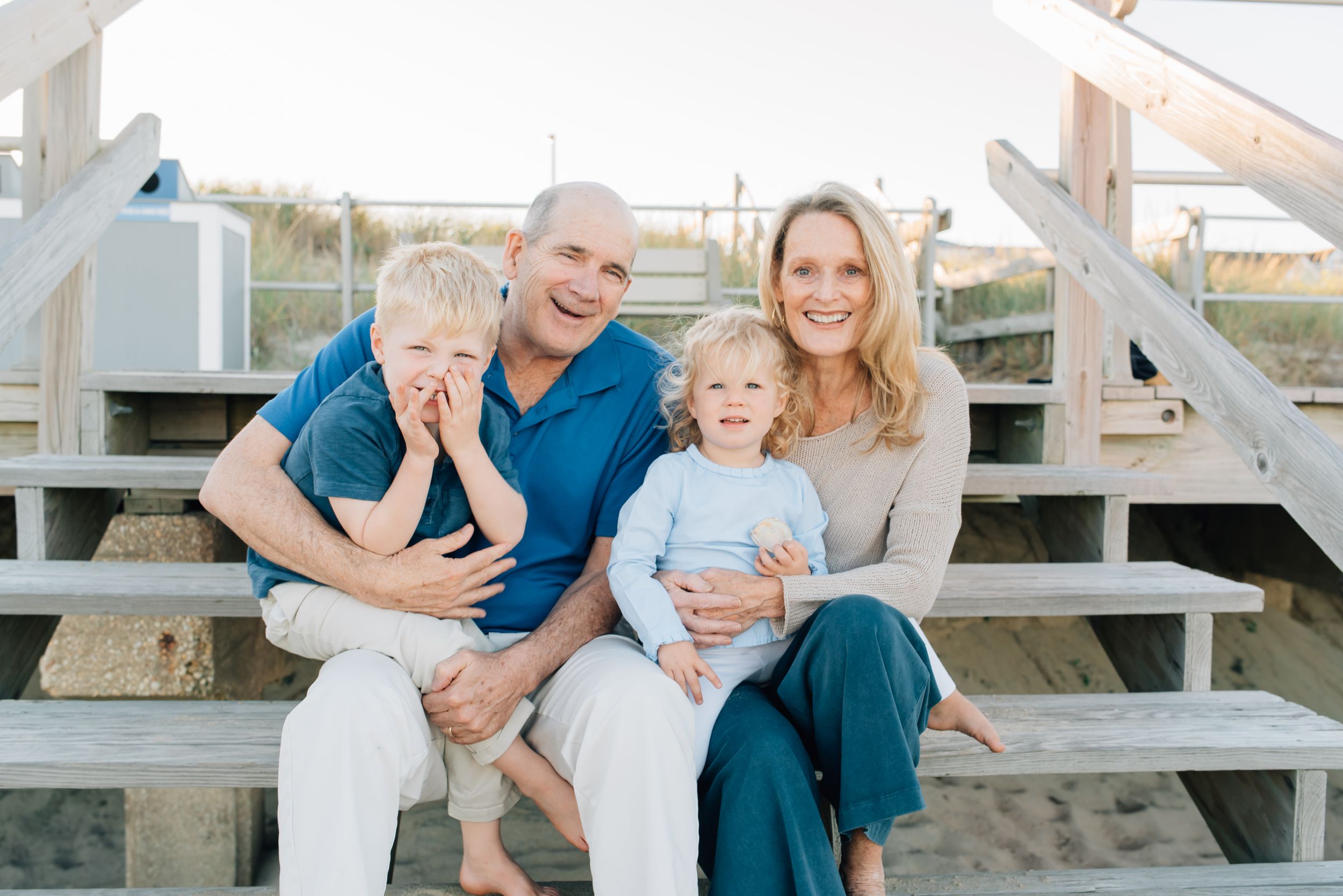 Lauren Marie Photography - Pictures with grandchildren in Spring Lake NJ