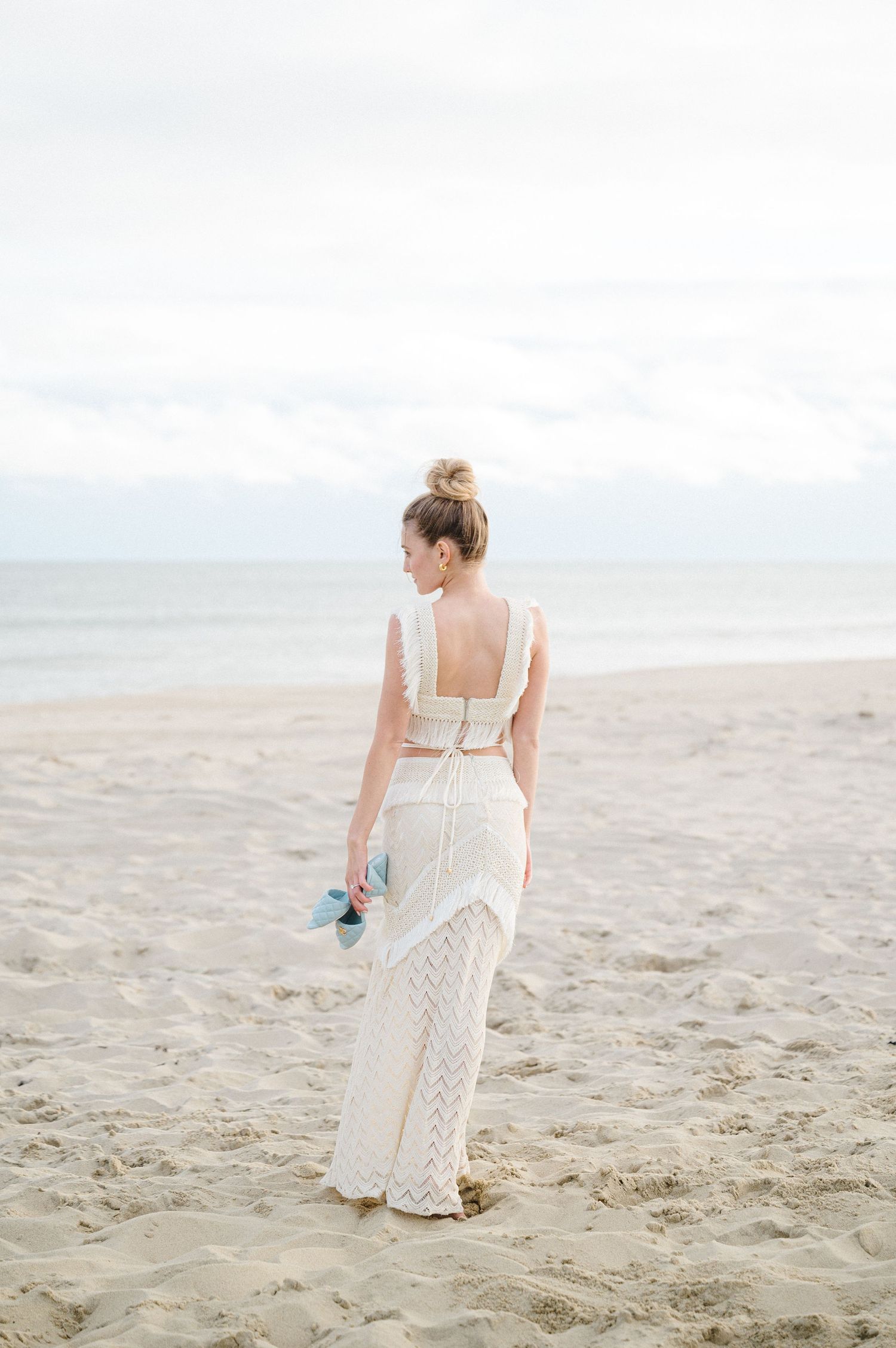 Modern Nantucket Island Pre-Wedding Beach Session | Candace Sims New England Luxury Fine Art Wedding Photographer