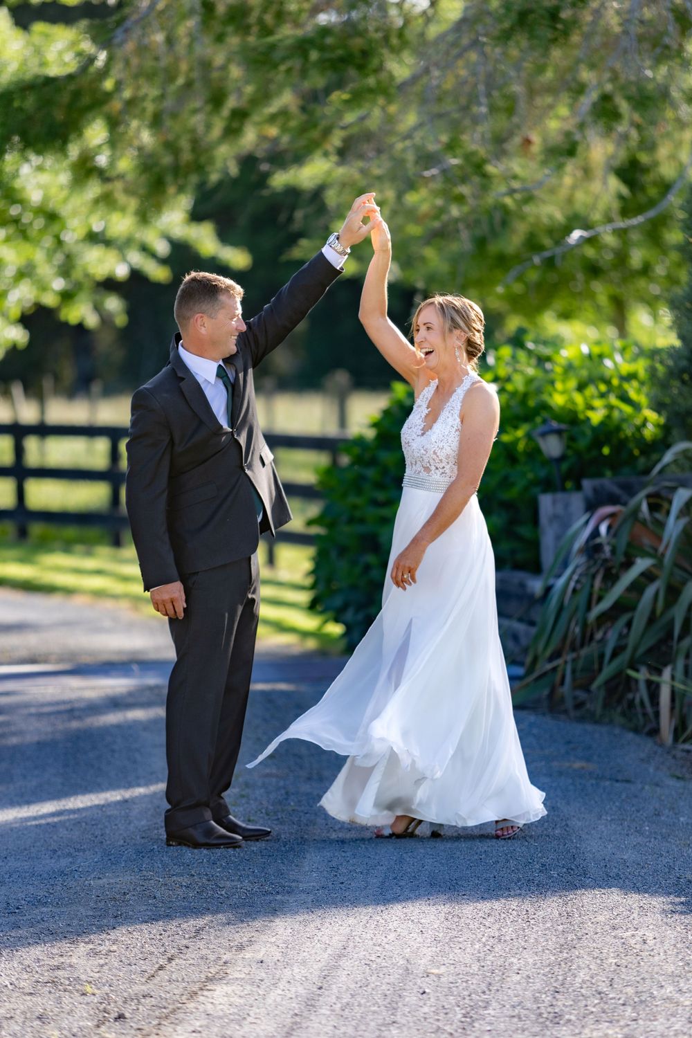wedding portraits rural Hamilton
