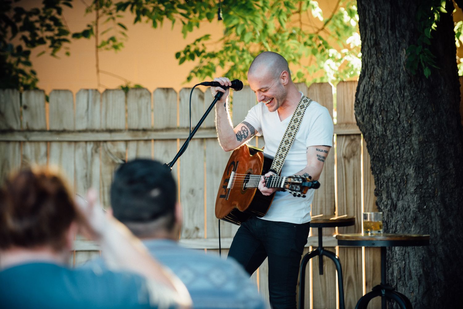 Oklahoma Music Photography by Joy Neel, Derek Webb, Performance Photography, Patriarch