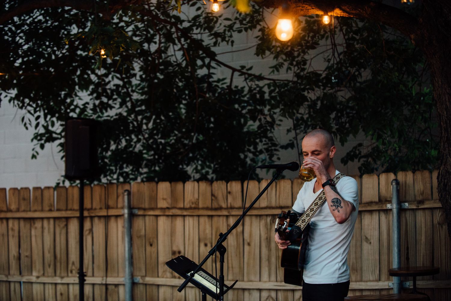 Oklahoma Music Photography by Joy Neel, Derek Webb, Performance Photography, Patriarch