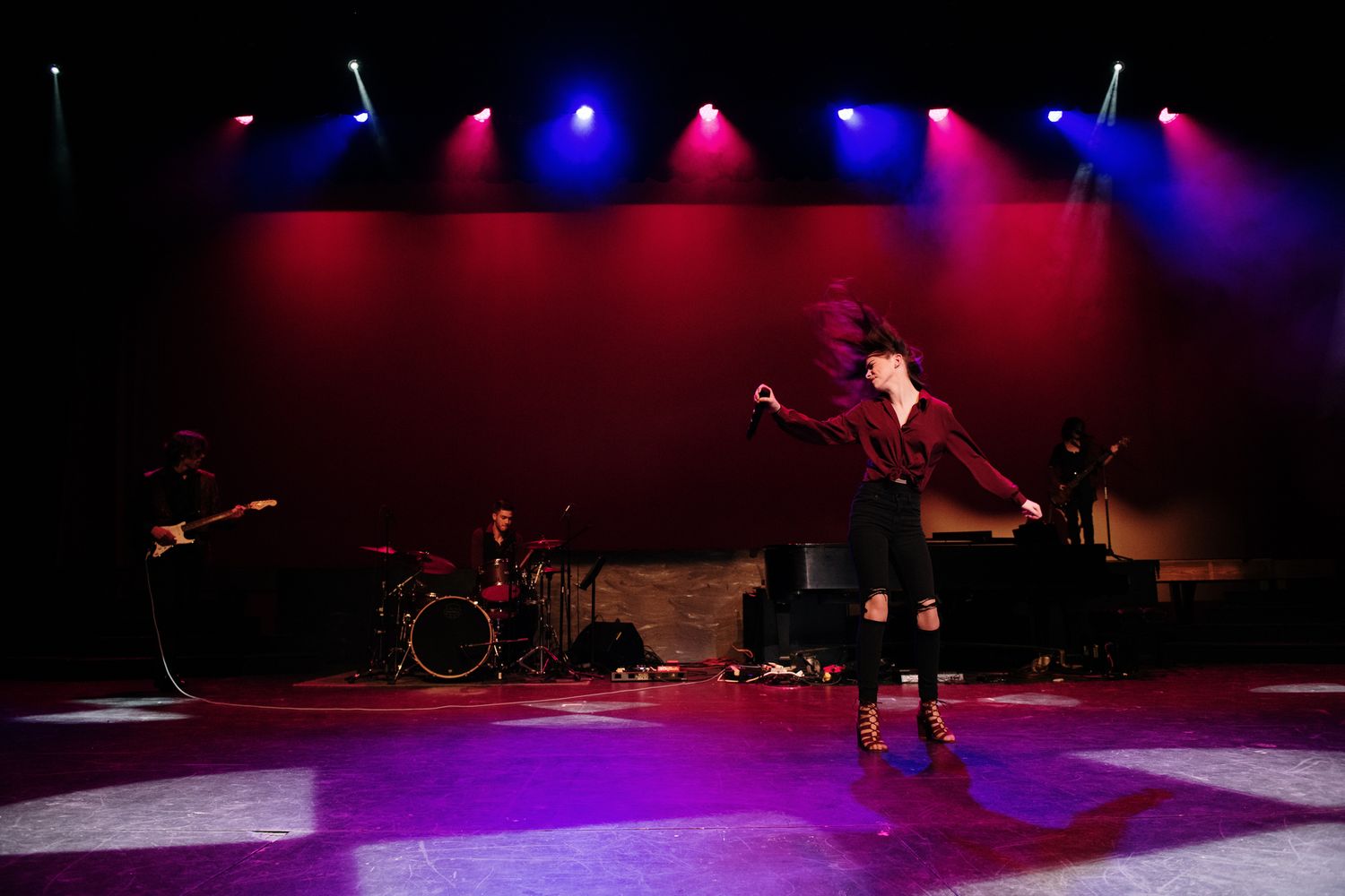 Oklahoma Music Photography by Joy Neel, EMHS Follies, Performance Photography
