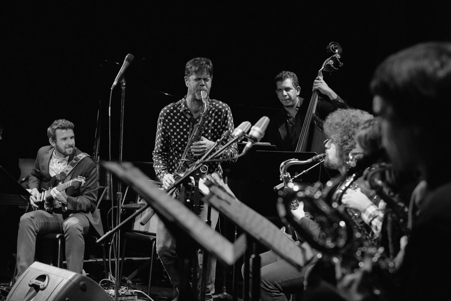 Oklahoma Music Photography by Joy Neel, Donny McCaslin, UCO Jazz Lab