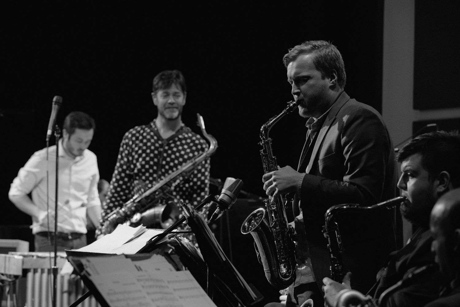 Oklahoma Music Photography by Joy Neel, Donny McCaslin, UCO Jazz Lab