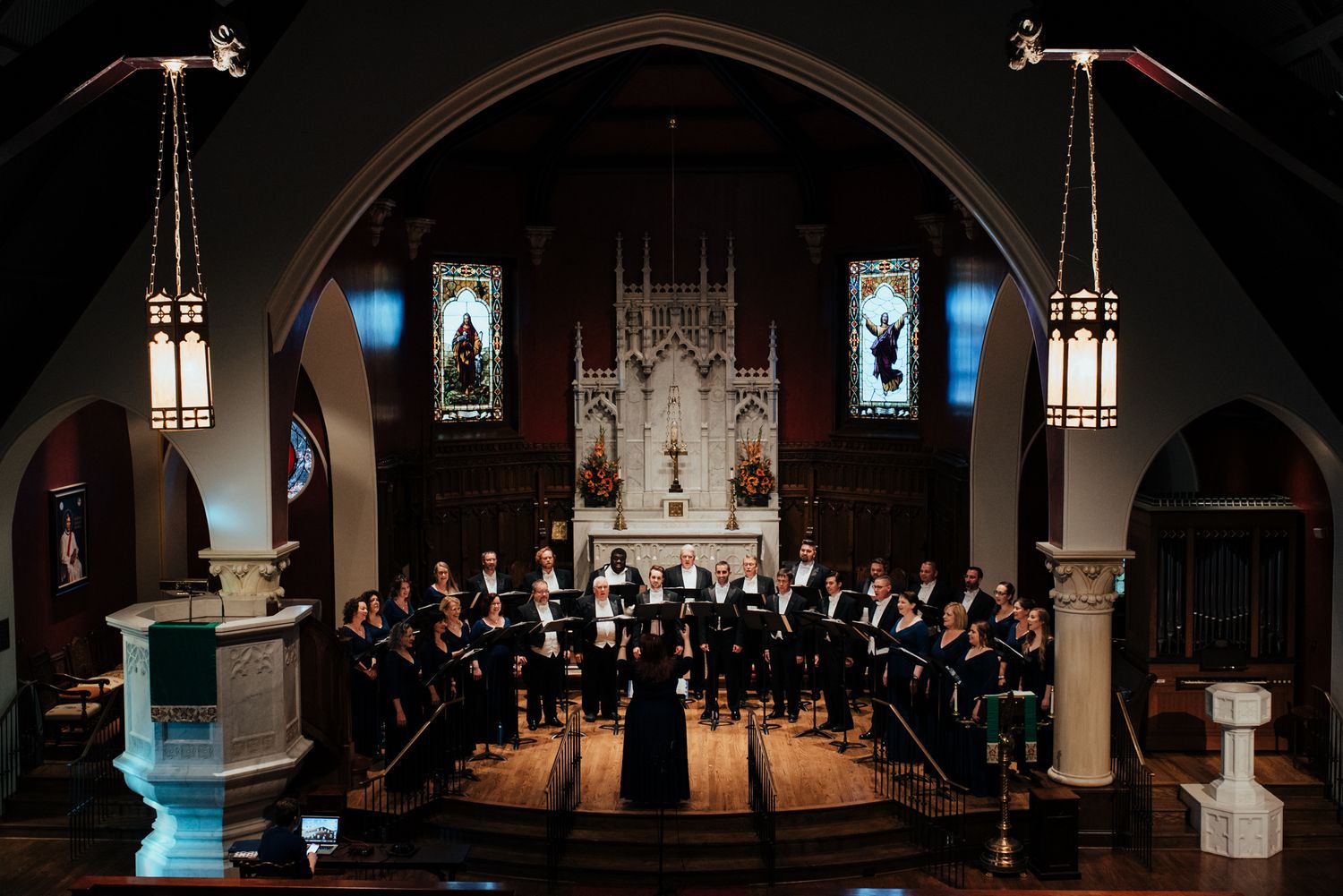 Oklahoma Music Photography by Joy Neel, Windsong Chamber Choir, Performance Photography