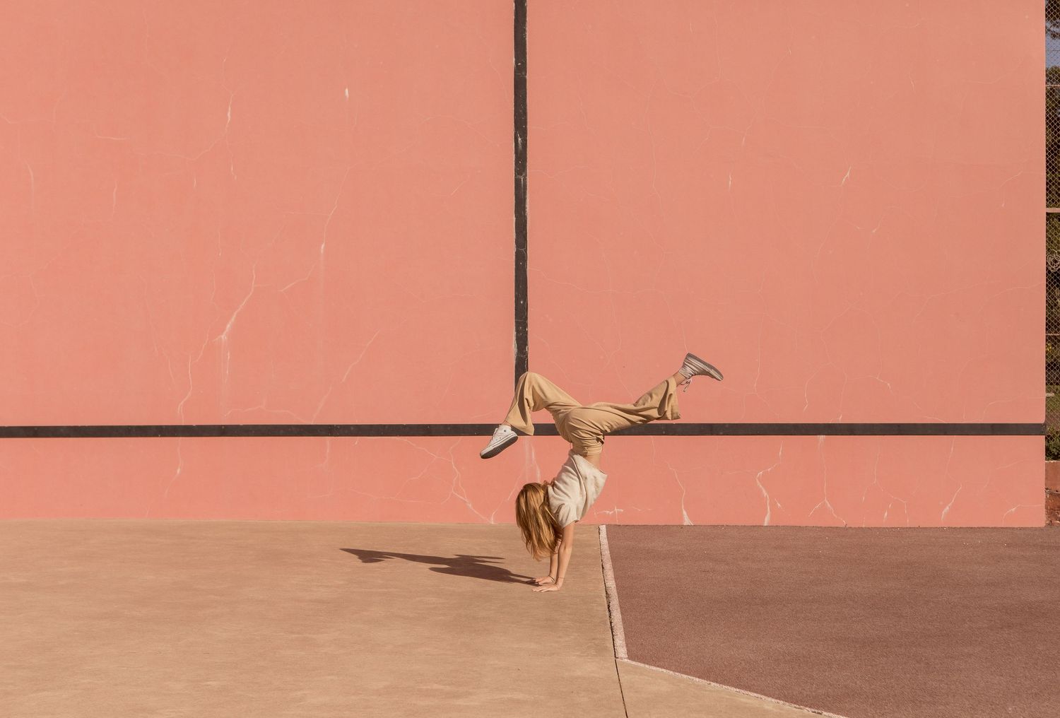 photo artistique fronton rose par an lalemant