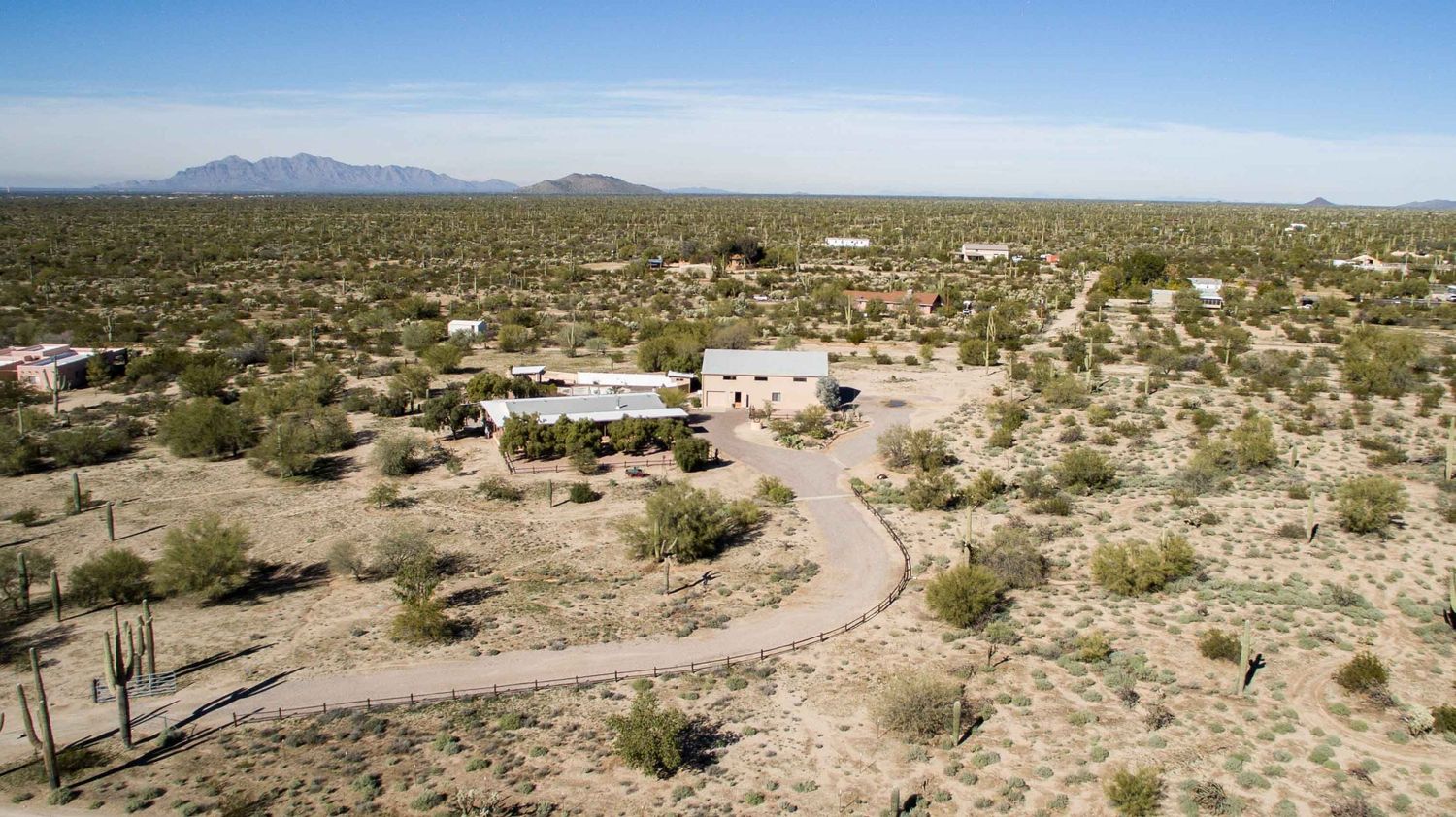 Aerial Photo by Drone in Marana Arizona