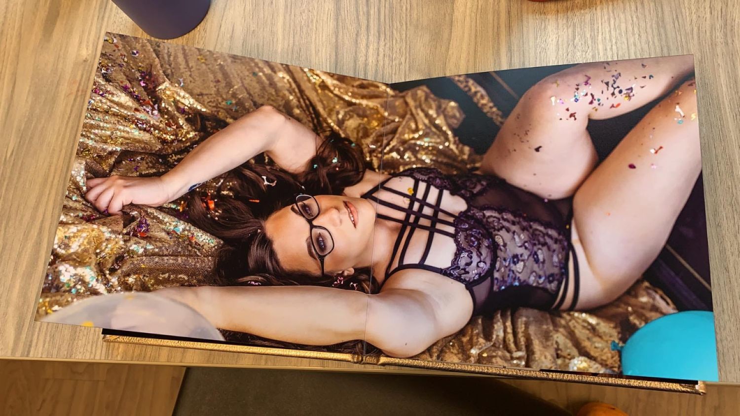 A beautiful boudoir album