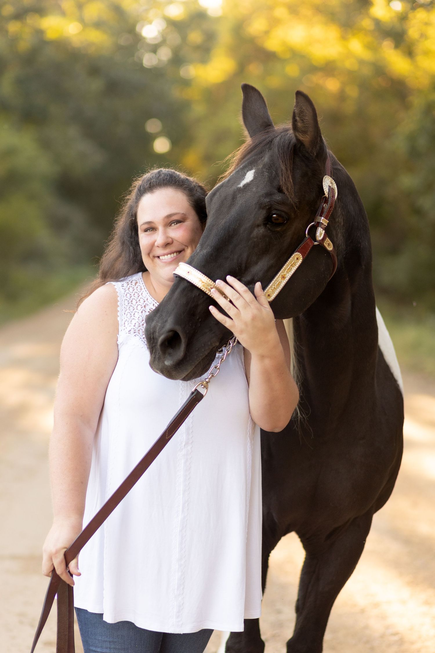 Ashleigh Holden and Santo at Thomet Stables in Ada Michigan