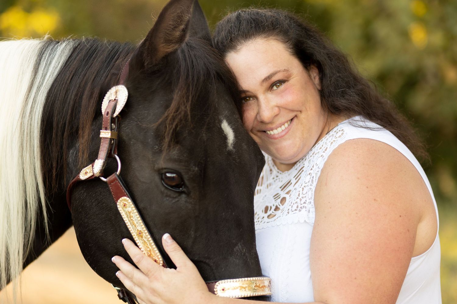 Ashleigh Holden and Santo at Thomet Stables in Ada Michigan