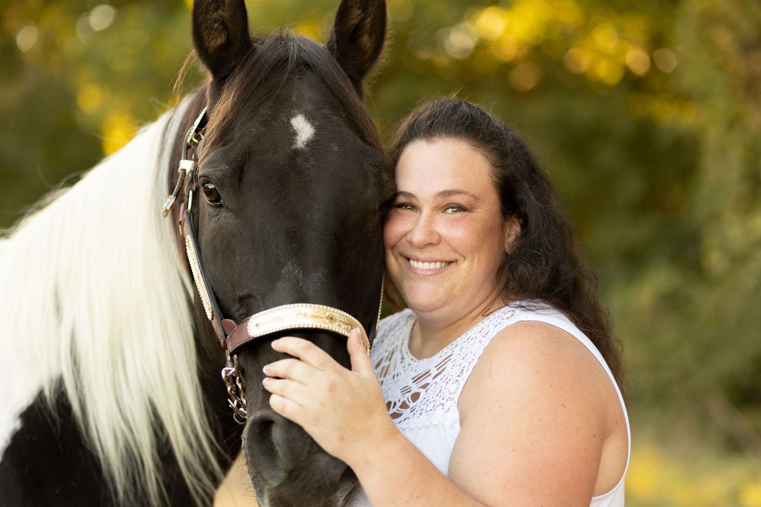 Ashleigh Holden and Santo at Thomet Stables in Ada Michigan