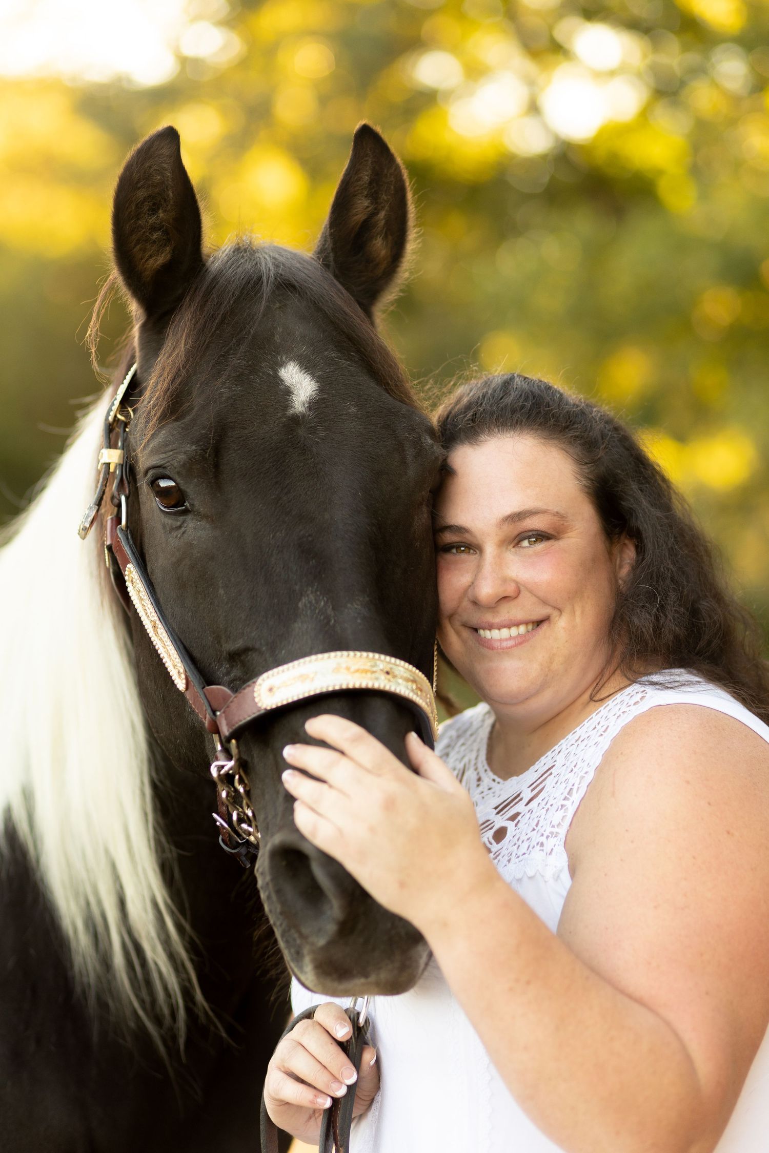 Ashleigh Holden and Santo at Thomet Stables in Ada Michigan