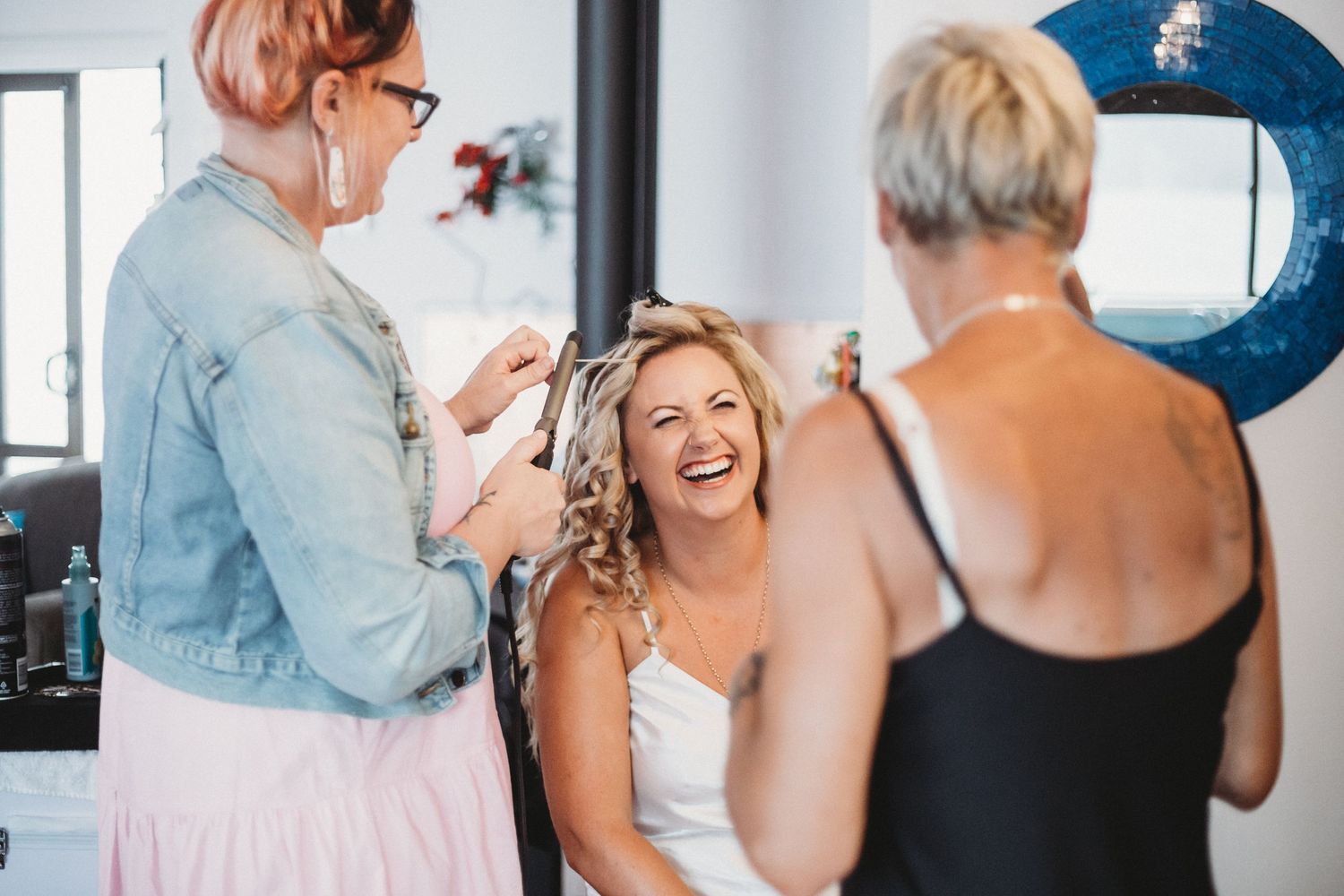 at Wyuna Bay beach wedding in Coromandel town by Coromandel wedding photographer