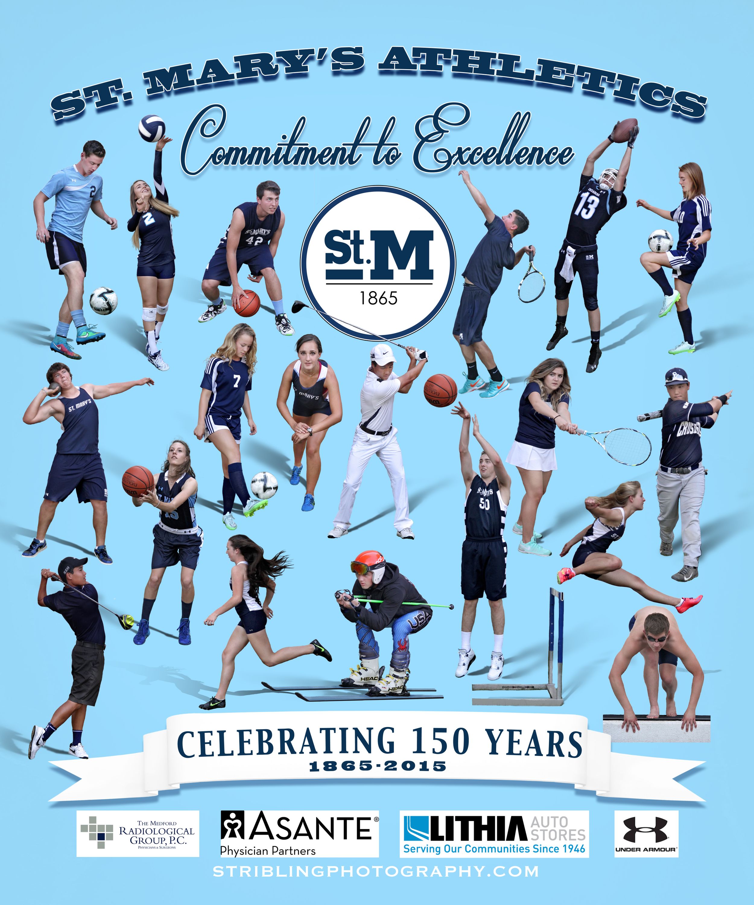 Team pictures. Sports Leagues. Sports Photography.  St. Mary's School. Medford, Oregon. Rogue Valley, Oregon