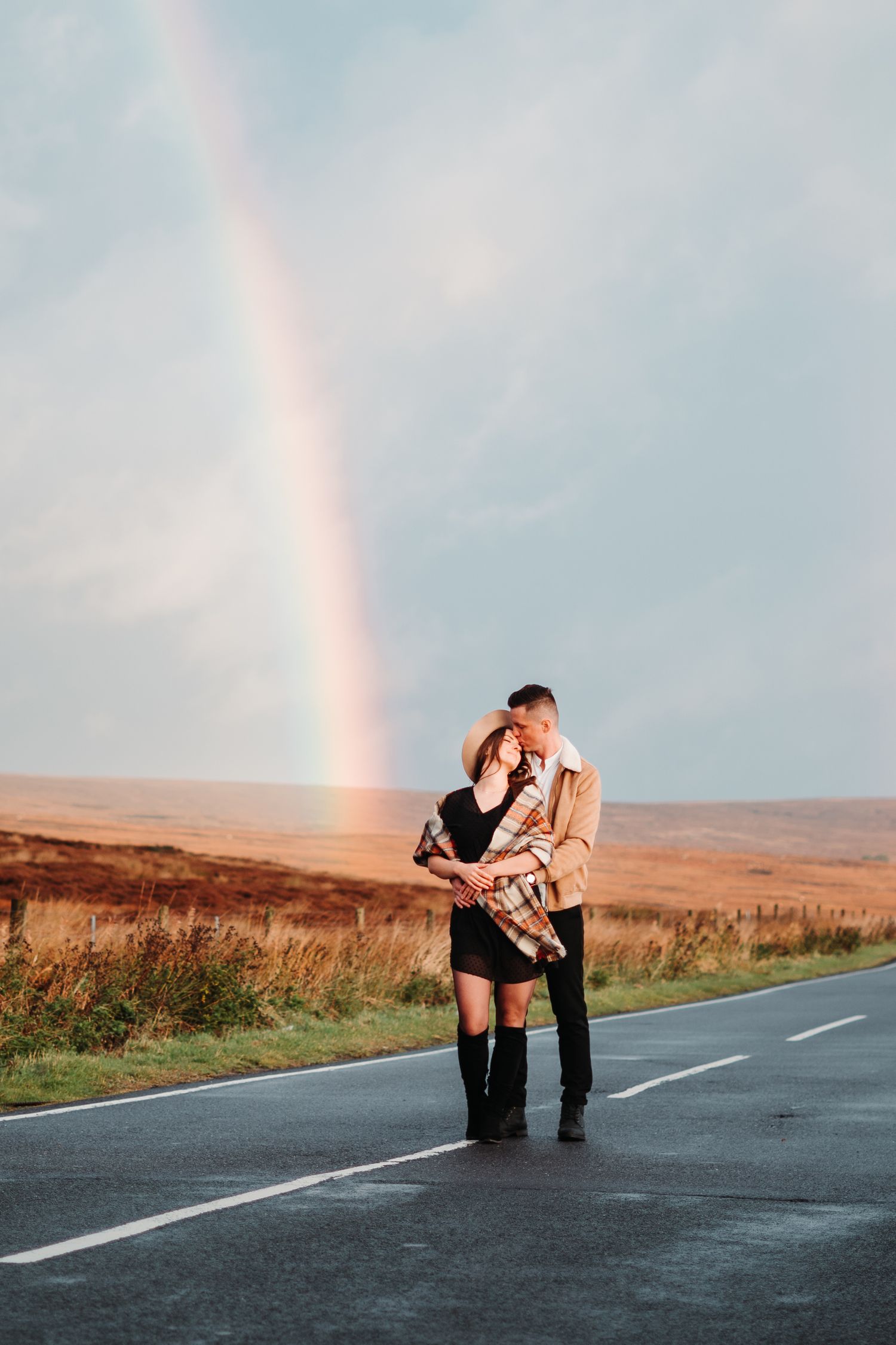 engagement shoot at the peak district barnsley photographer