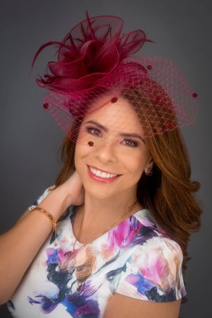 Retrato de Mujer con Tocado