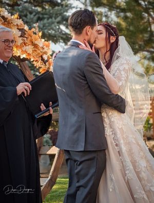Autumn Fall Backyard Family Country Wedding Photography in Reno