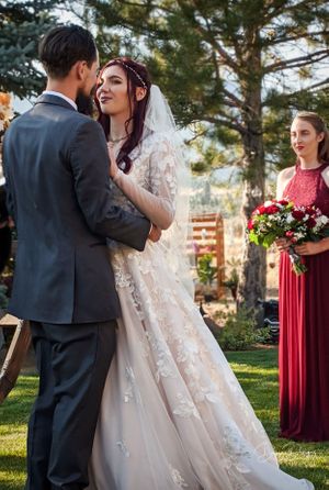 Autumn Fall Backyard Family Country Wedding Photography in Reno
