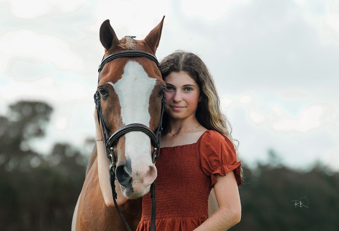 RK Equine Photography, Horse and Rider, Sara and "The Muffin Man"