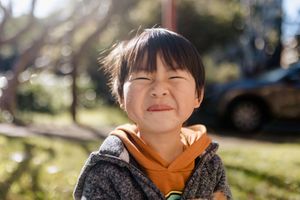 Picnic portrait