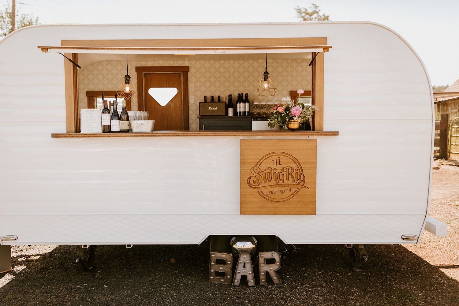 Mobile Beverage Bar Cart, Weddings, Events, Parties, Oregon
