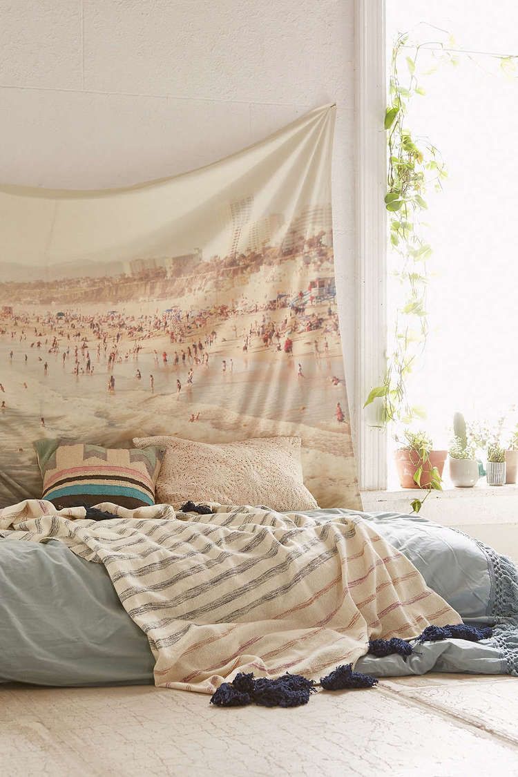 Santa Monica tapestry for sale on Urban Outfitters