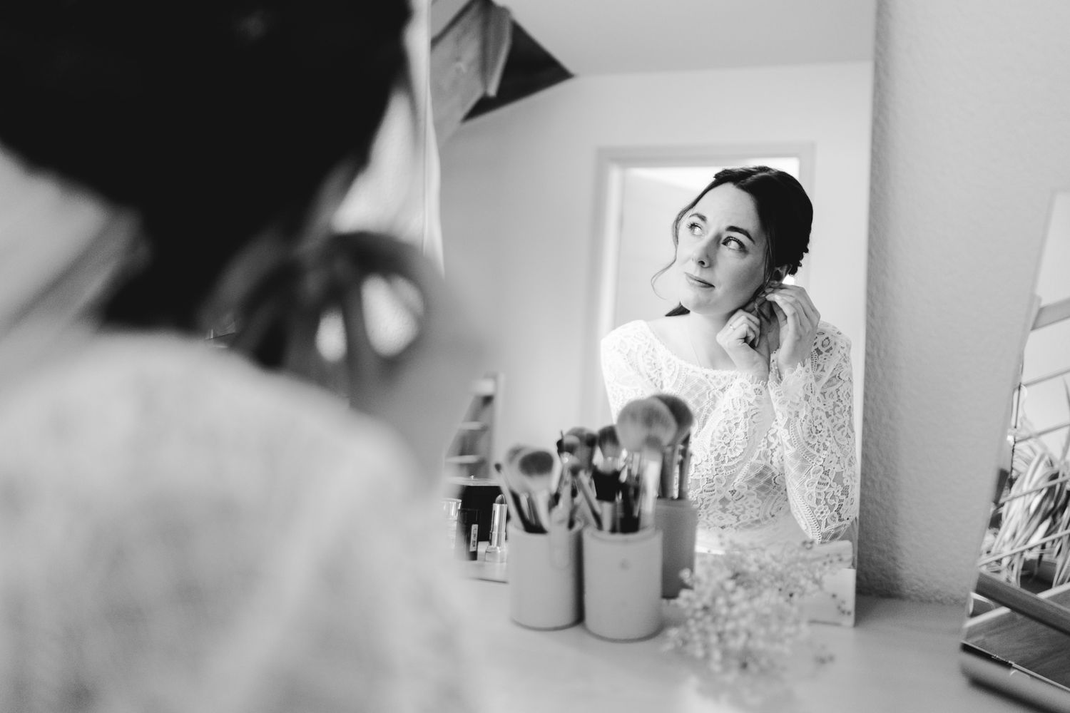 Ailinger Mühle, Hochzeitsofotgrafie, Freie Trauung, März, Hochzeit, Bad Schussenried, Hochzeitslocation, Brautpaarbilder