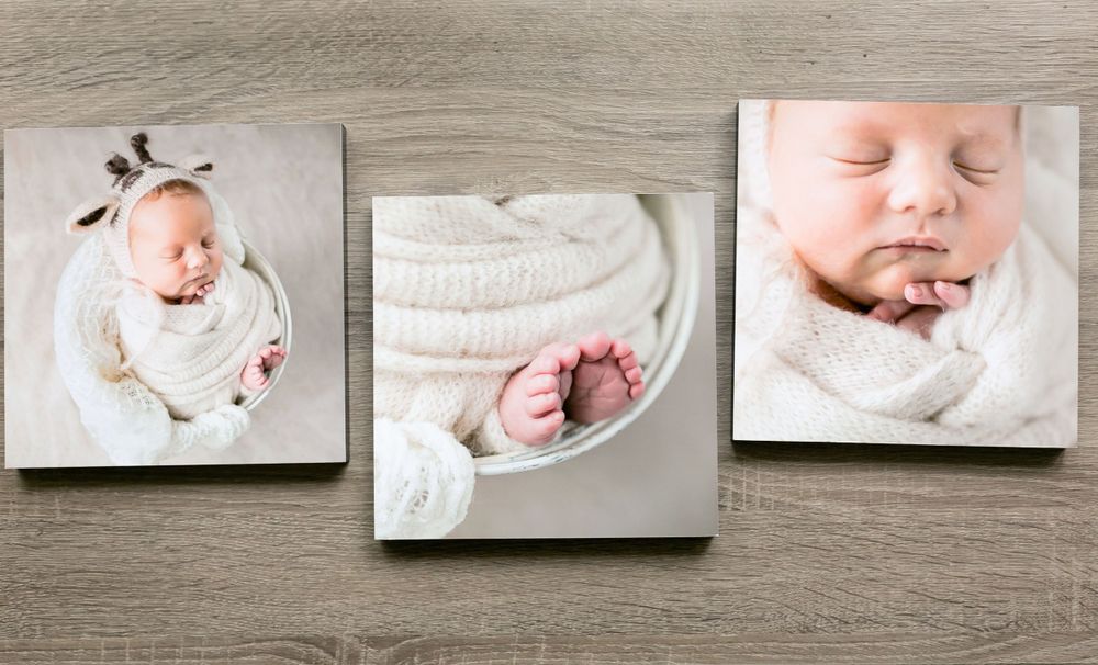 Orlando Newborn Photography photo blocks
