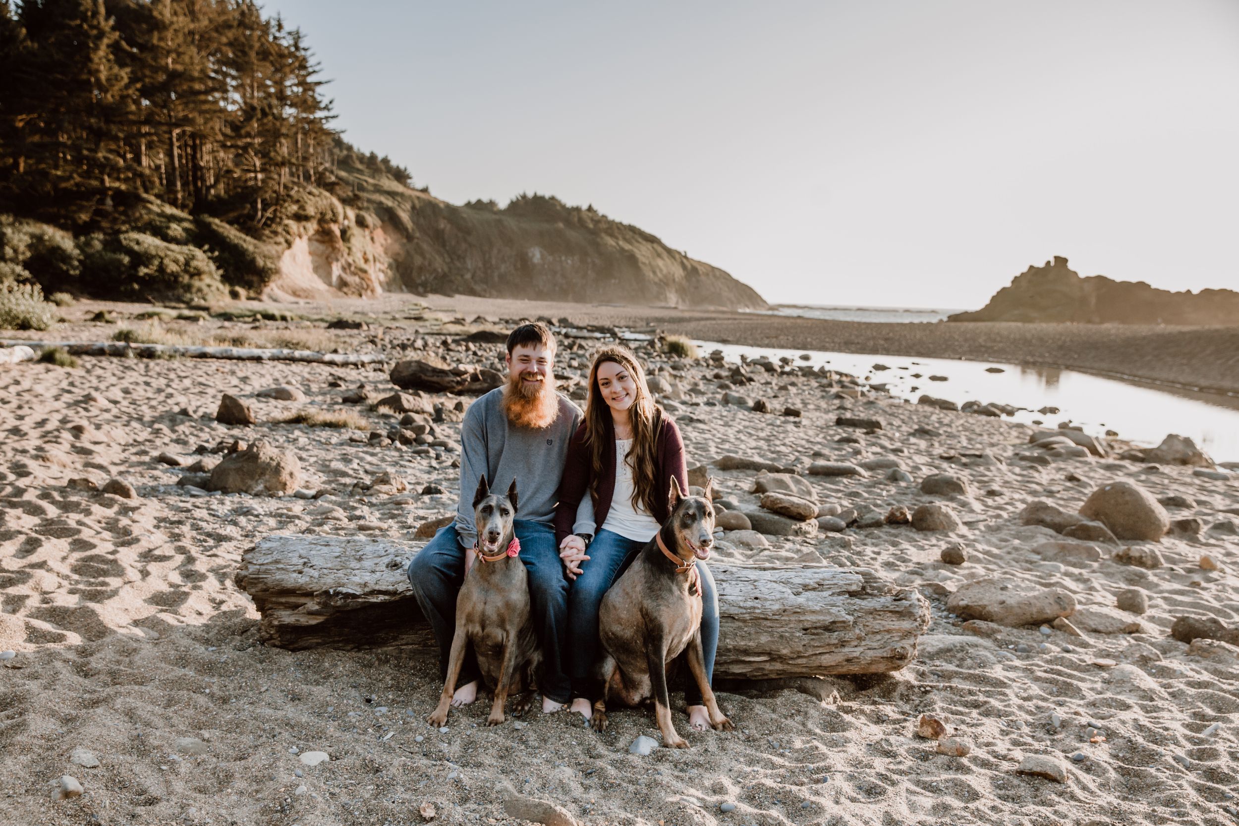 family on Beach