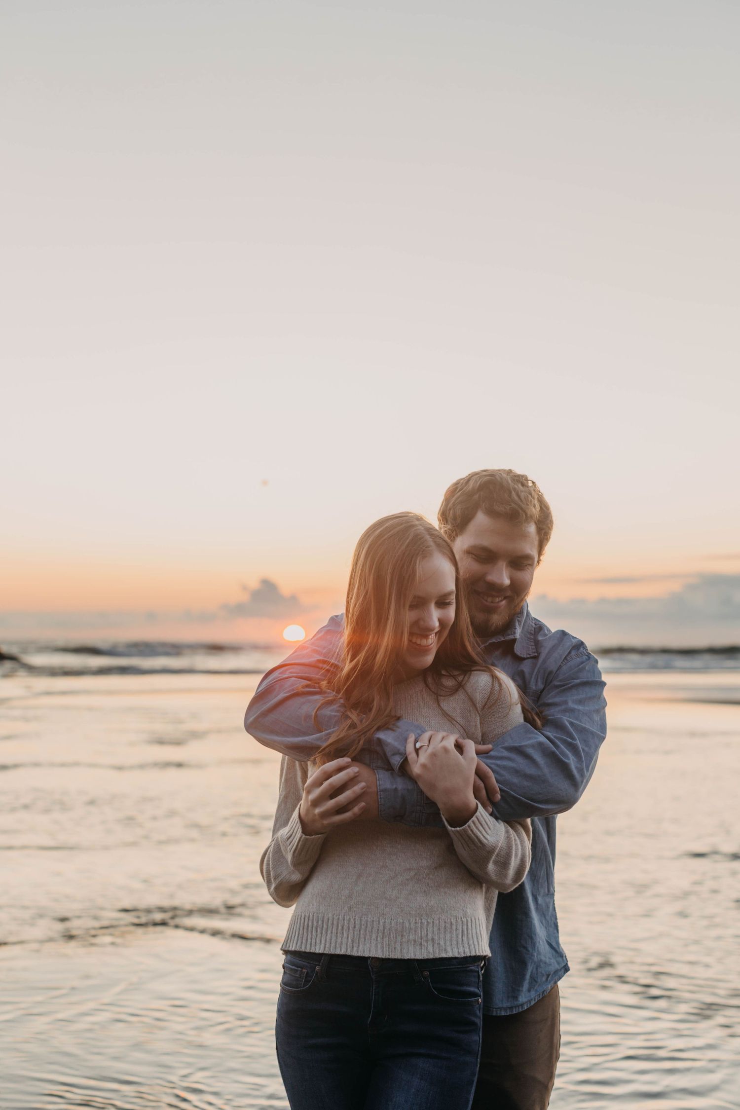 Engagement Session on the Washington Coast