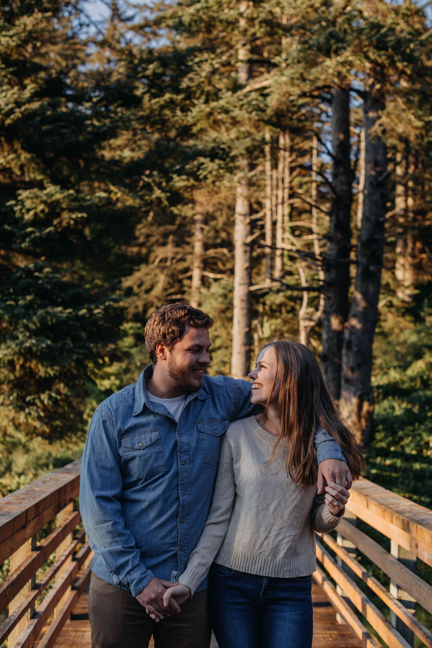 Engagement Session on the Washington Coast