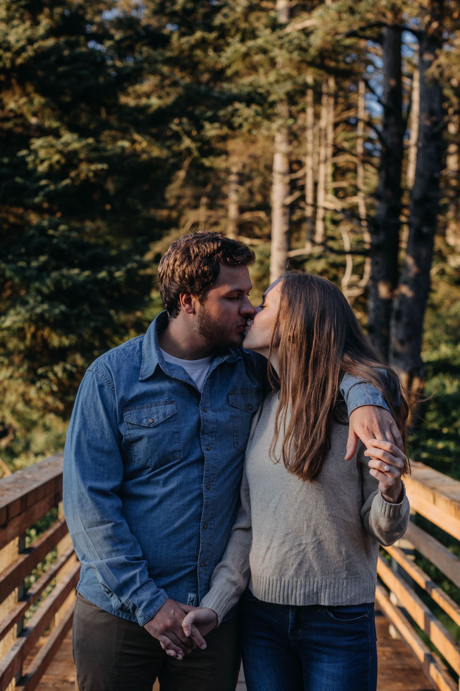 Engagement Session on the Washington Coast