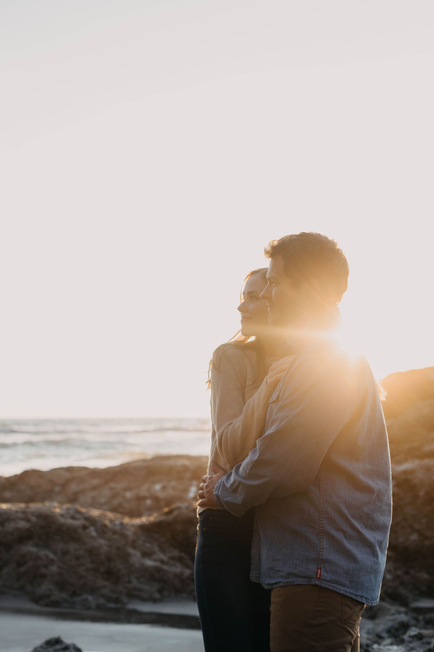 Engagement Session on the Washington Coast