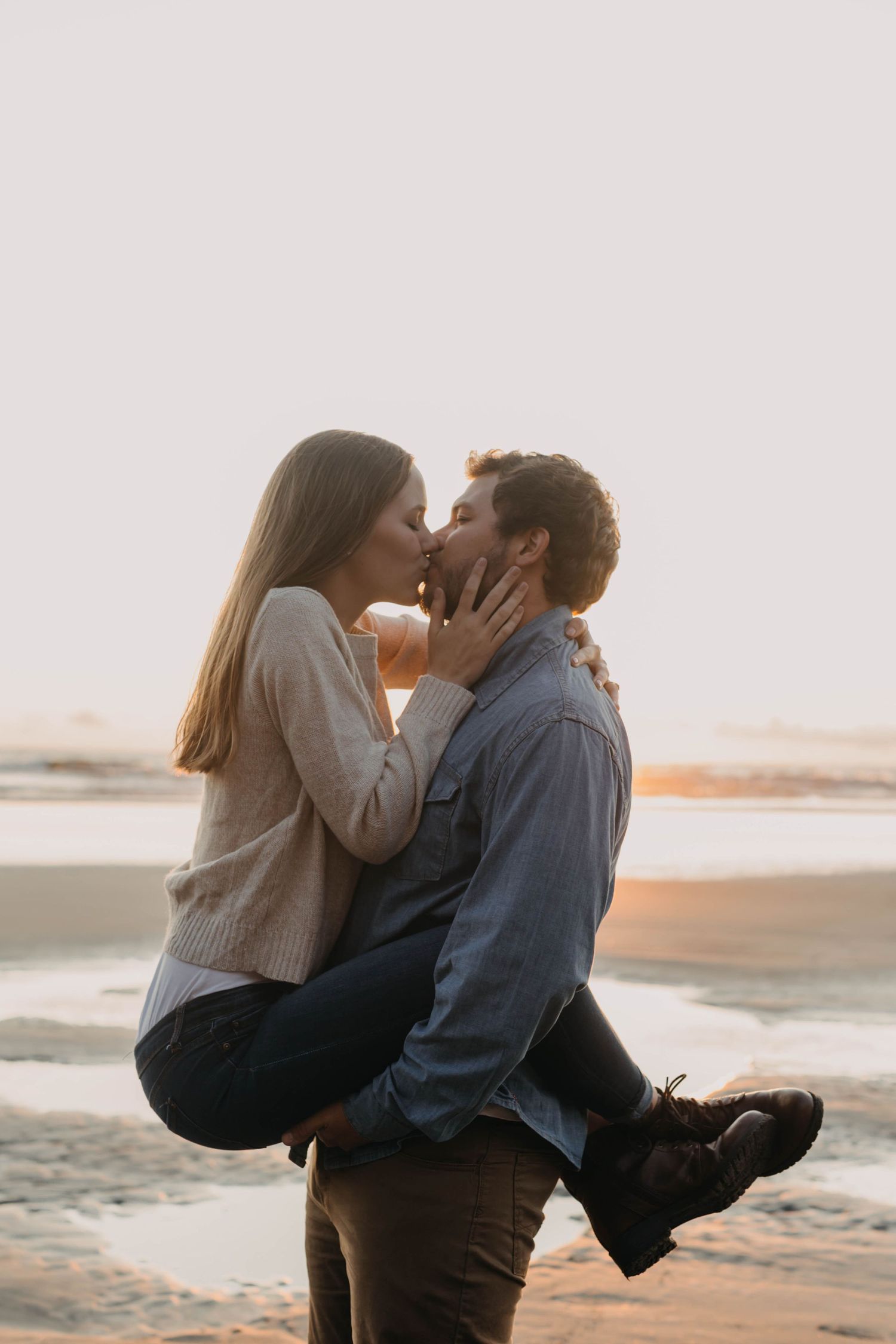Engagement Session on the Washington Coast
